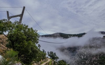 Le plus long pont suspendu du monde à Arouca